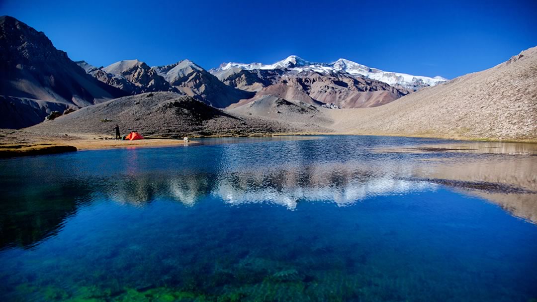 Laguna los patos cajón del maipo