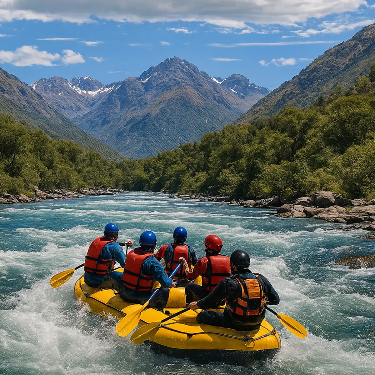 Rafting en el Cajón del Maipo